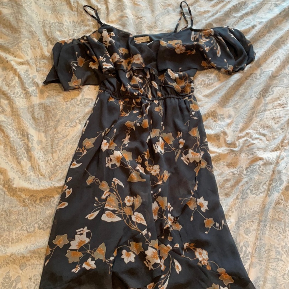 Off the shoulder dress with straps